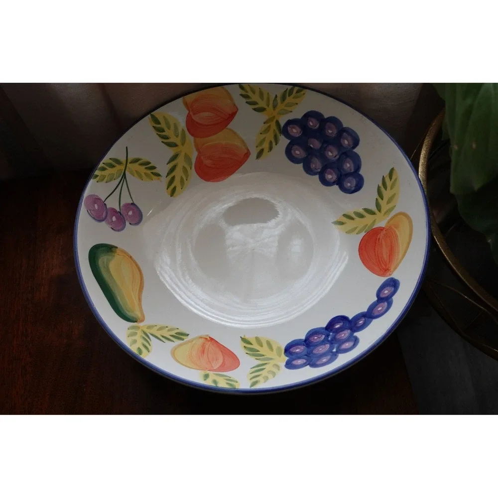 Artist touch Orchard Jubilee large serving‎ bowl